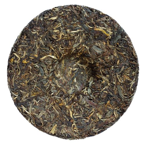 2014 Pu'er verde da alberi antichi di Bingdao | Bing Dao Sheng Pu Er - torta pressata 200 g - Variante: 50 g