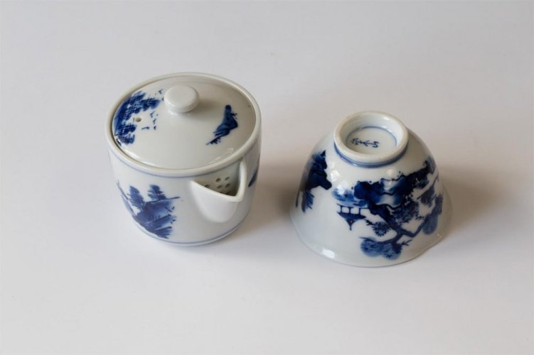 Japanese Tea Set Kyo Hohin 110 ml and Yusamashi (EIZAN)