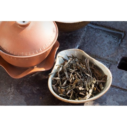 2019 Pu'er verde da alberi antichi di Baiyingshan | Bai Ying Shan Gu Shu Sheng Pu Er Mao Cha - Variante: 500 g