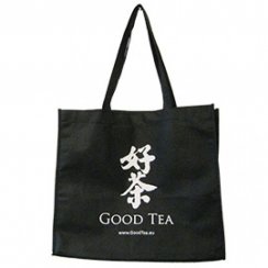 Taška Good Tea 35x39x12 cm z netkaného textilu